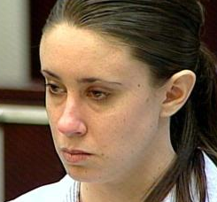 casey anthony with blank stare